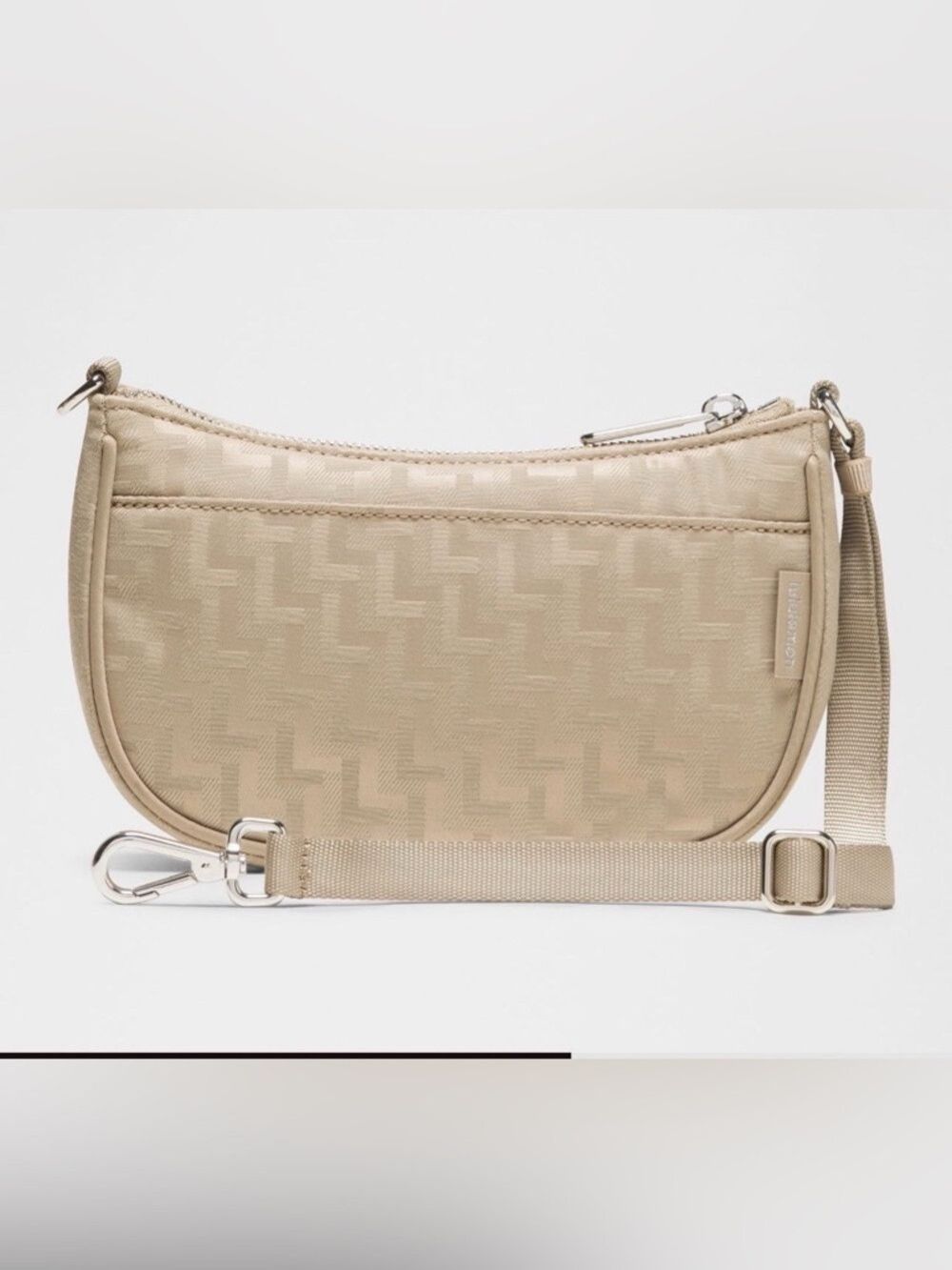 Lululemon Mini Shoulder Bag 1L City Essentials *L Monogram Jacquard-NWT - Picture 3 of 13